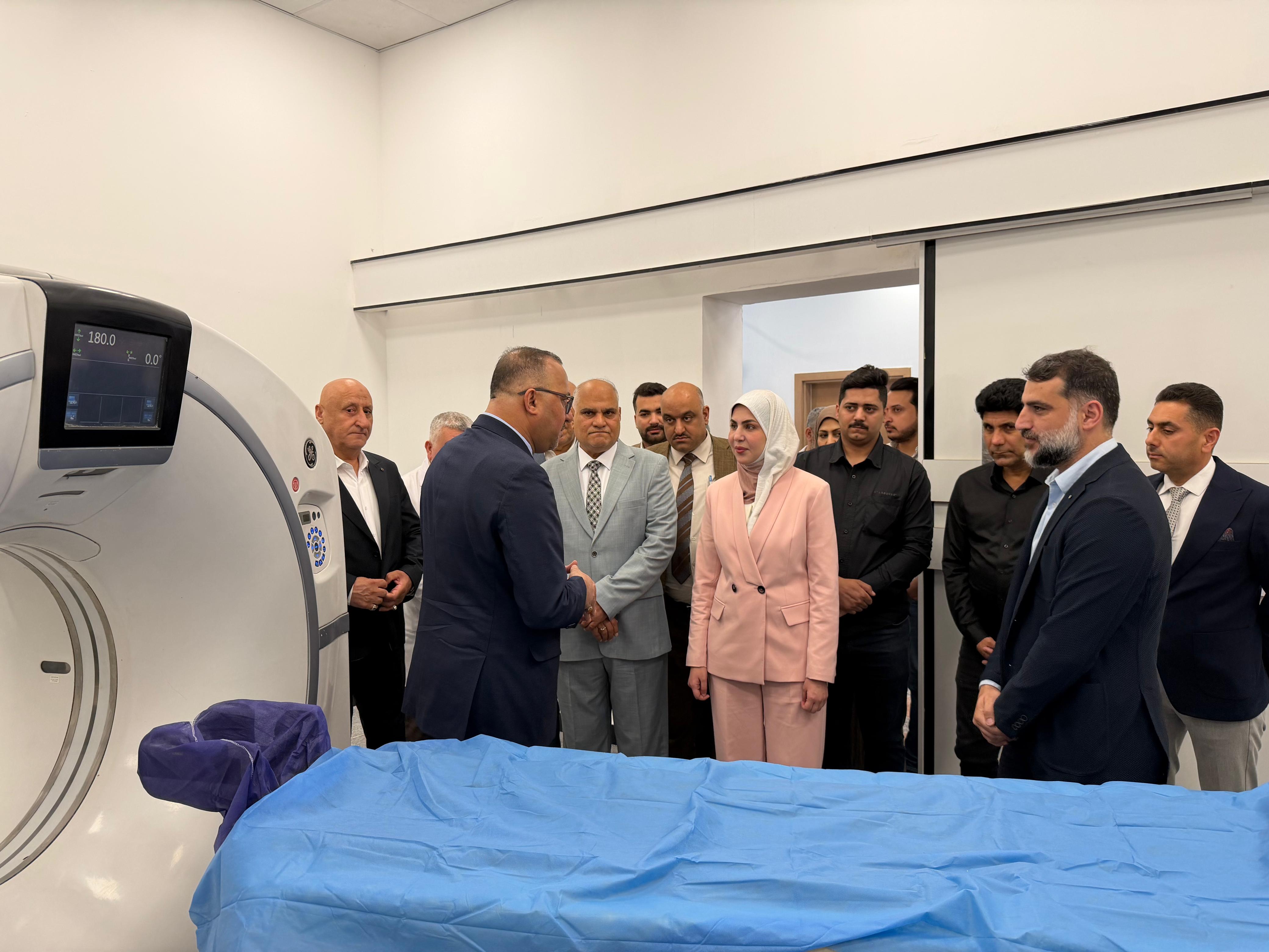 التميمي تعلن عن إدخال جهاز المفراس للخدمة في مستشفى أبي الخصيب العام
